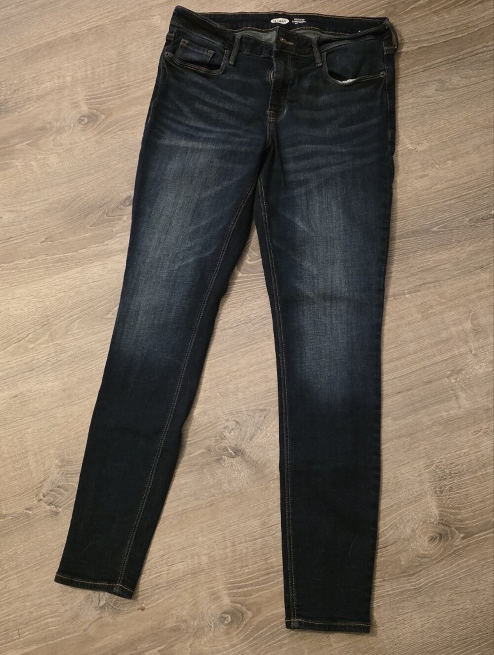 Old Navy Dark Blue Rockstar Super Skinny Jeans